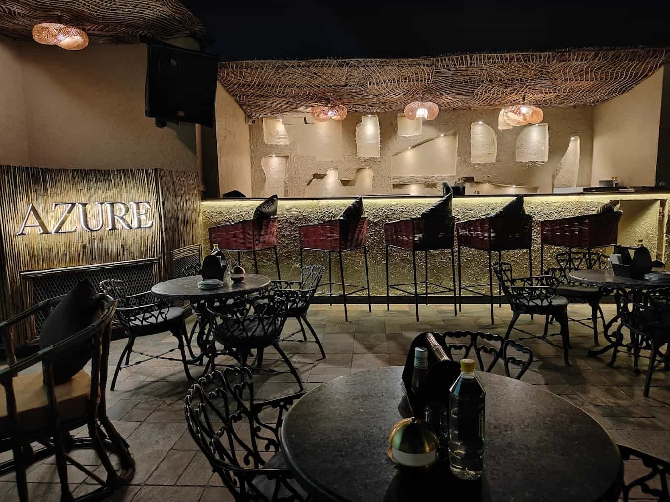 Azure rooftop garden restaurant and bar in Sector 5, Panchkula